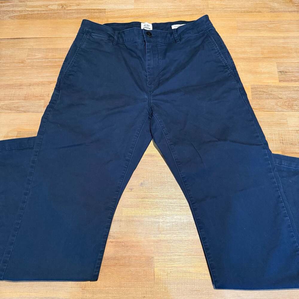 Flint And Tinder Classic Fit Chino Pants Size 33x34 Navy Blue